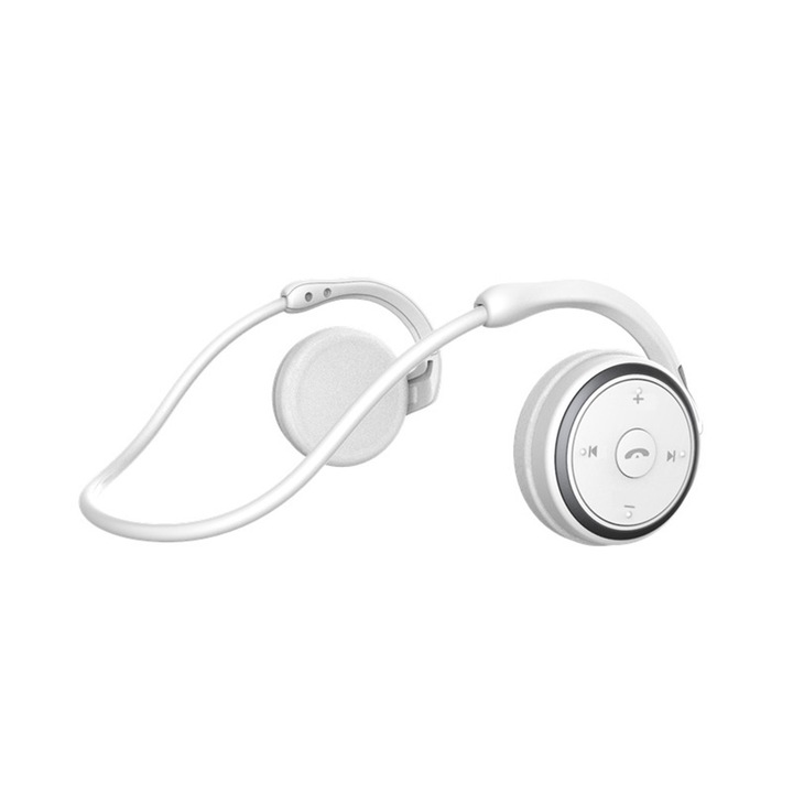 Vezeték nélküli sport fülhallgató, Bluetooth 5.0, tiszta mikrofon, fekete, 120g