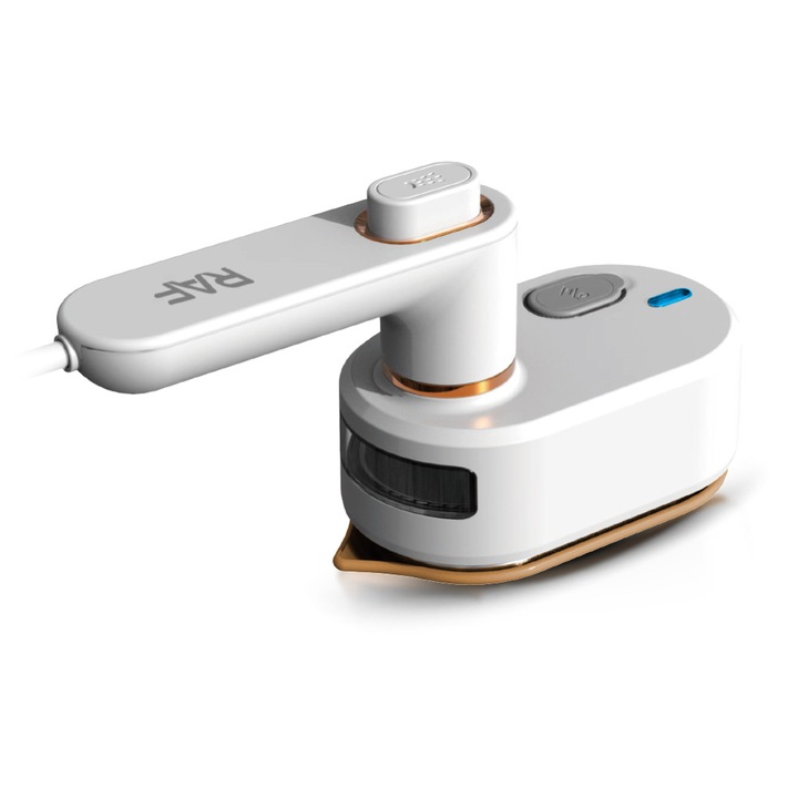 Fier de calcat cu abur RAF R.1236, 38W, rezervor 90mL, alb, 12x11x6cm