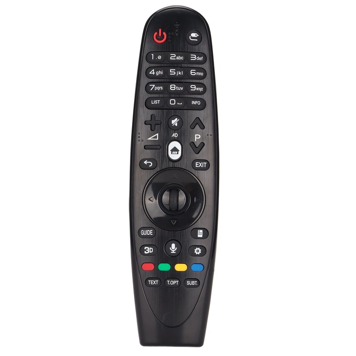 Távirányító TV-hez, hangvezérlés funkcióval, távirányító készlet, kompatibilis az LG AN-MR600 AN-MR600G AM-HR600 AM-HR650A modellekkel.