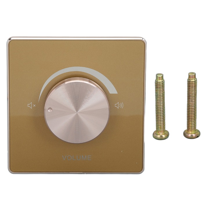 Állandó feszültségszabályozó kapcsoló, hangerőszabályzó, forgógomb, alumínium, 5 pozíció, 50W