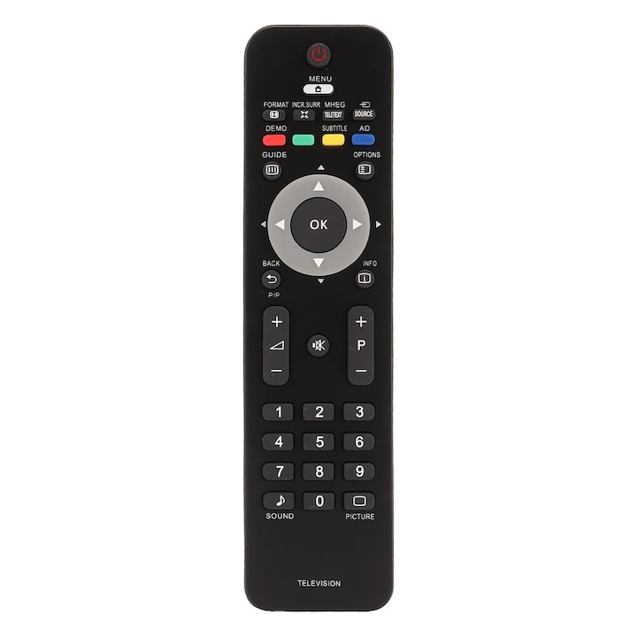 Telecomanda TV de schimb pentru 52pfl7704d 47pfl7704d 42pfl7704d 32pfl7704d 52pfl6704d 47pfl6704d 42pfl6704d 32pfl6704d