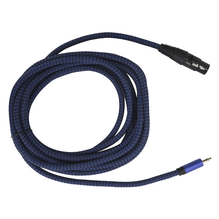 JORINDO szimmetrikus jelkábel XLR anya - 3,5 mm-es jack XLR - 1/8 hüvelykes mikrofon csatlakozókábel JD6037-5m