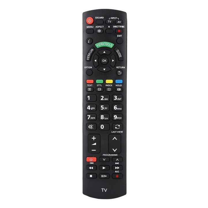 TV csere távirányító Panasonic N2QAYB000487-hez