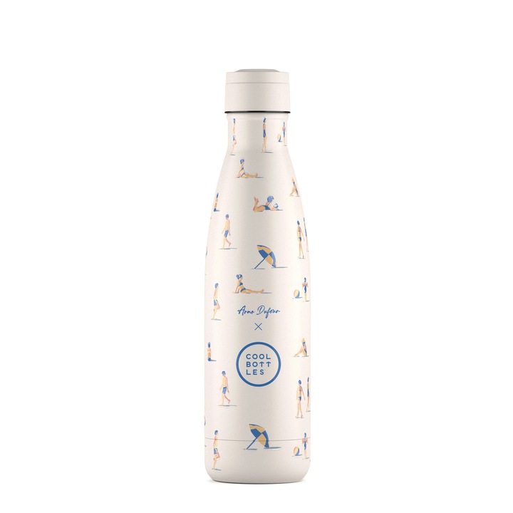 Херметична термобутилка, Cool Bottles, Ocean Breeze, многоцветна, 500 мл, неръждаема стомана, 36 часа студена и 18 часа топла