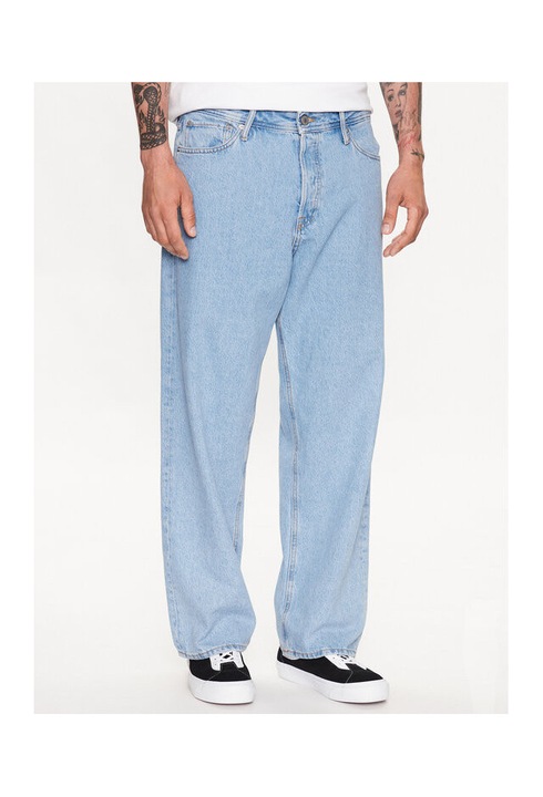 Férfi farmer, Jack and Jones, 302016211, Pamut, Kék, Kék