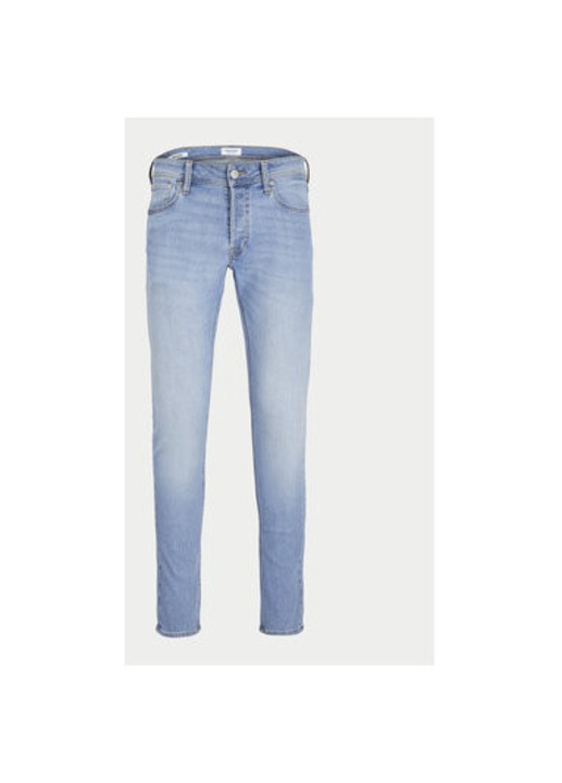 Férfi farmernadrág, Jack and Jones, 303265960, Pamut/Poliészter, Kék, Kék