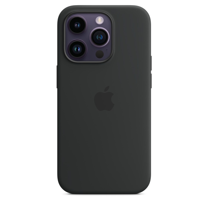 Силиконов Калъф за Apple iPhone 14 Pro, Black