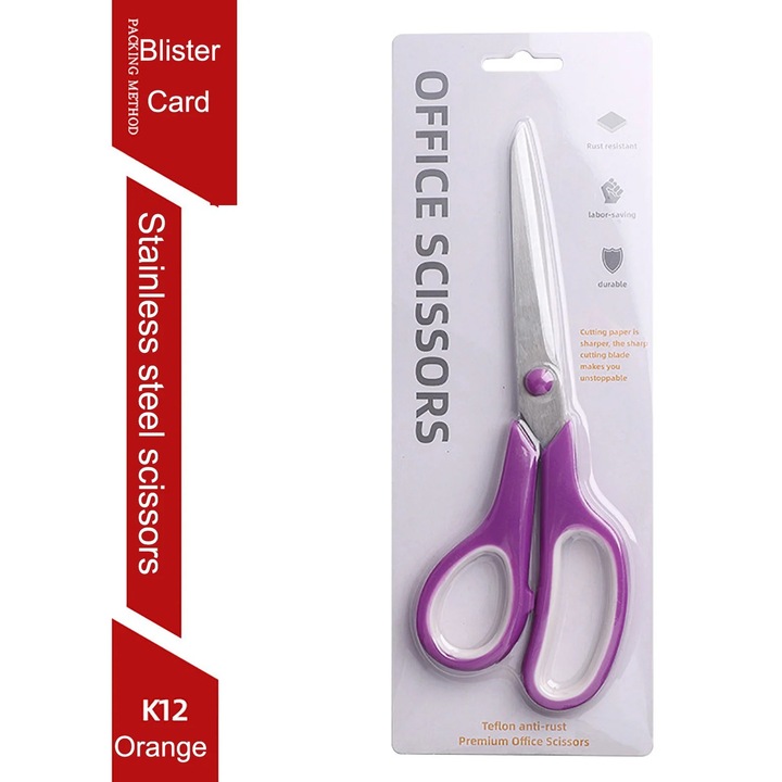 Foarfece multifunctionale ZYBLSSBB, inox, doua culori, 21x7.8x1.1cm