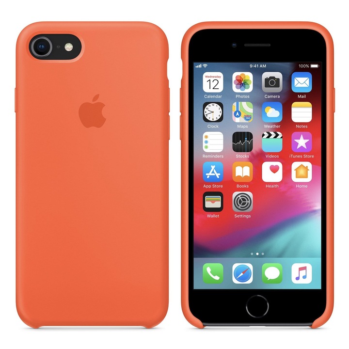 Силиконов Кейс за Apple iPhone SE 2020, Silicone, Корал