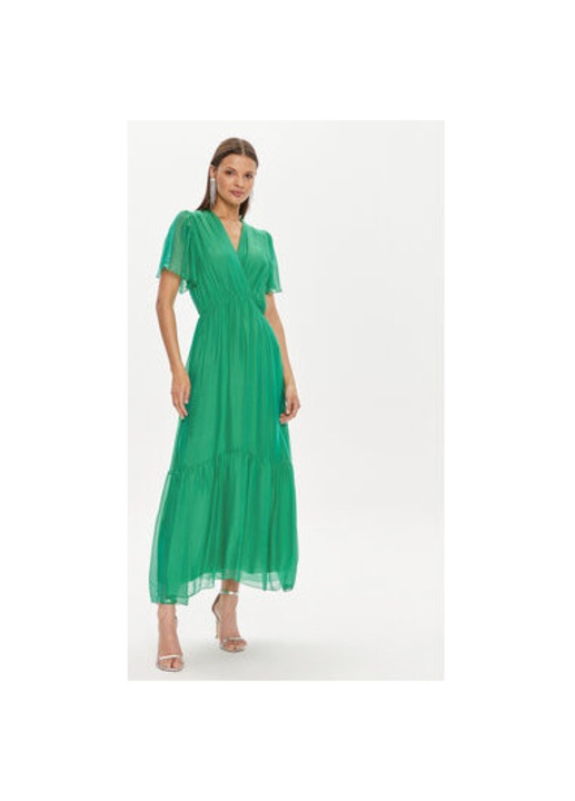 Дамска рокля Haveone, 304437236, Вискоза/Коприна, XS INTL, Зелена