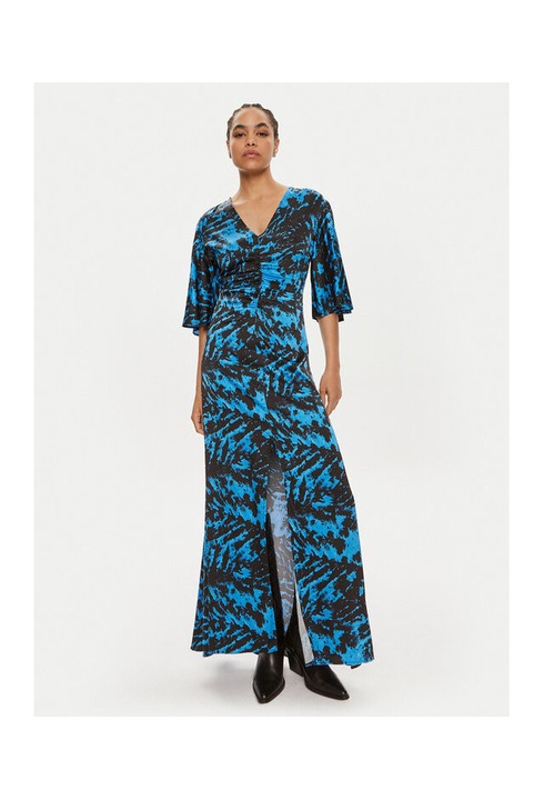 Női ruha, Gestuz, 304354458, Viszkóz, Kék, Kék