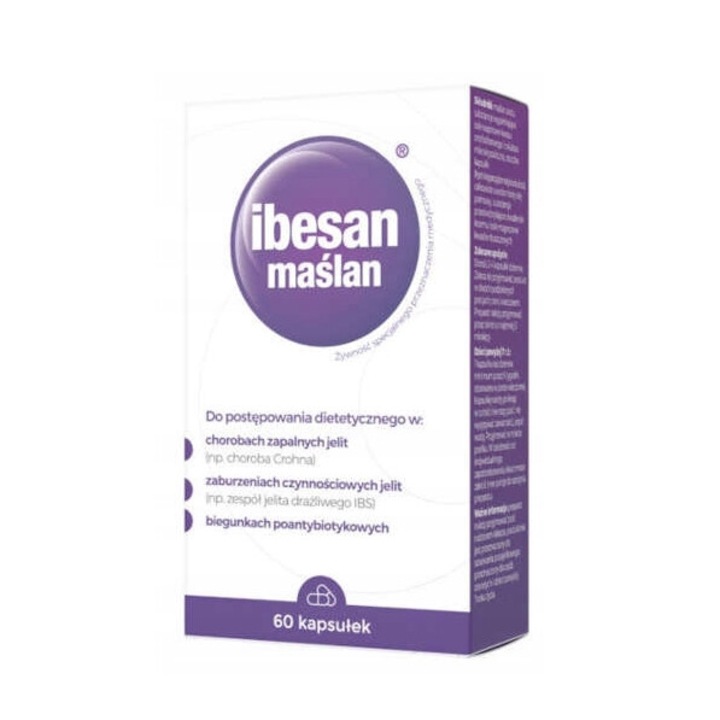 Supliment alimentar, Natur Produkt Pharma, Ibesan Maslan, 60 capsule, sprijina sanatatea digestiva, protejeaza mucoasa intestinala