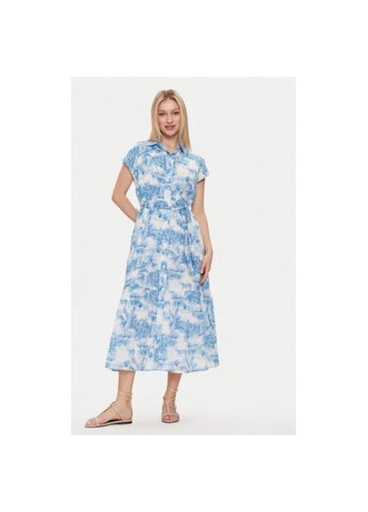 Női ruha, Iconique, 303756888, Pamut, Kék, Kék