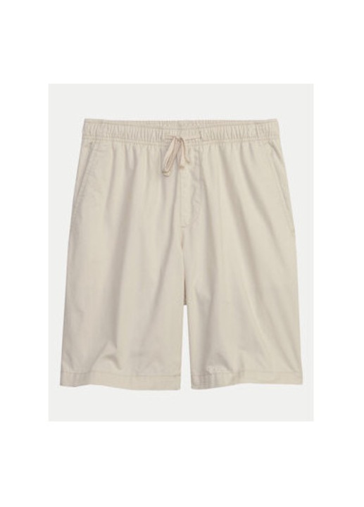 Pantaloni scurti barbati, Gap, 304508813, Bumbac, Bej, Bej