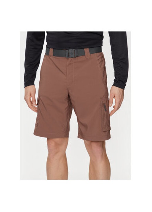 Férfi rövidnadrág, Columbia, 303383596, Újrahasznosított poliészter, Barna, Barna, 30