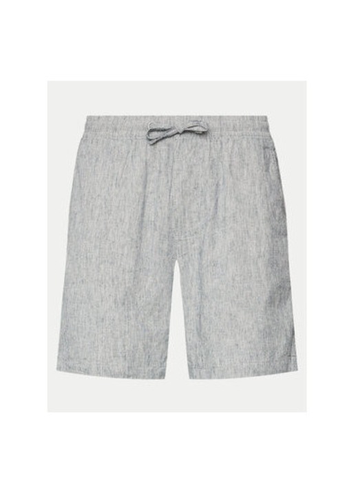 Férfi rövidnadrág, Indicode, 303783501, Pamut/Len, Kék, Kék