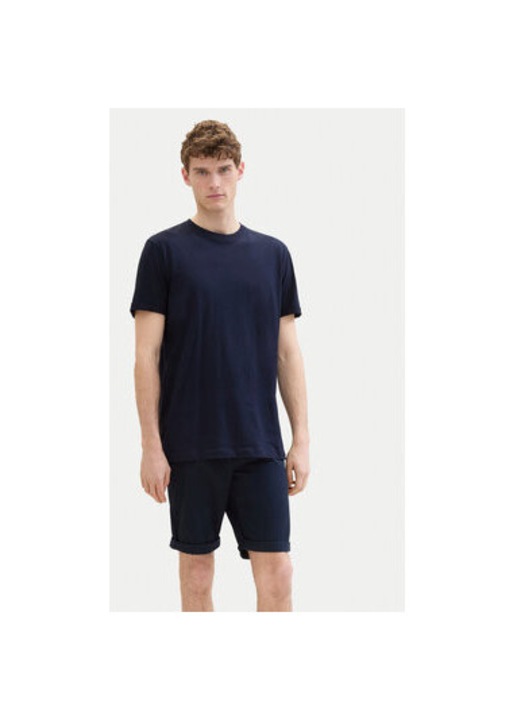 Tom Tailor 303546519 Férfi rövidnadrág, Pamut, 30 US, Kék