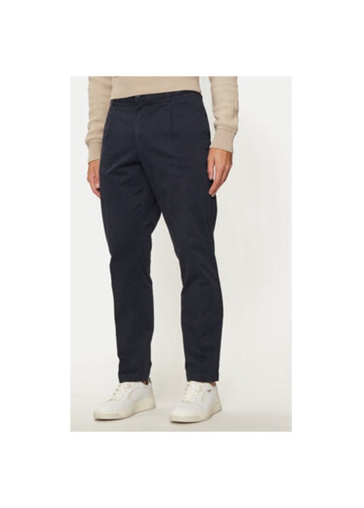 Férfi nadrág, Boss, 304238161, Pamut, Elasztán, Kék, Kék