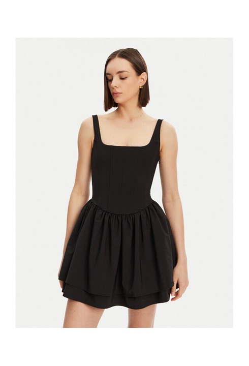 Női ruha, Imperial, 305062659, Poliamid, Fekete, Fekete