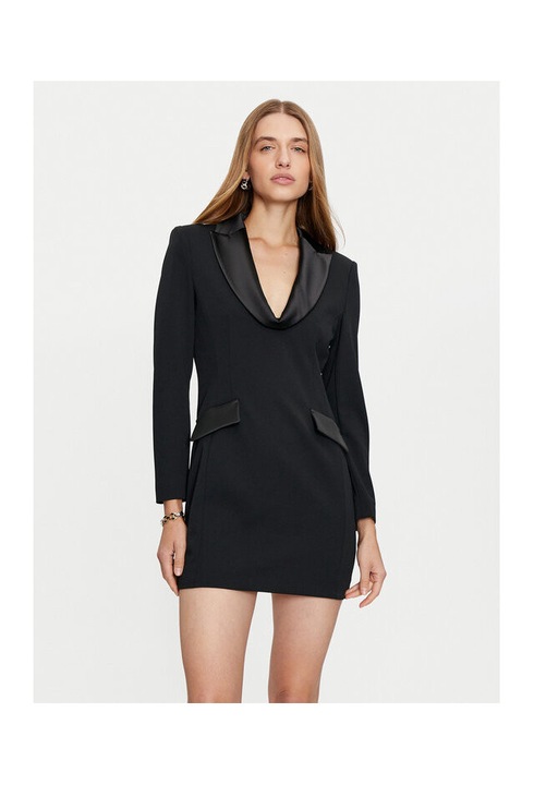 Női ruha, Imperial, 304857478, Poliészter, Fekete, Fekete