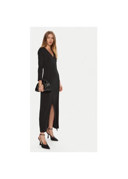 Női ruha, Imperial, 304876967, Viszkóz/Poliamid, Fekete, Fekete