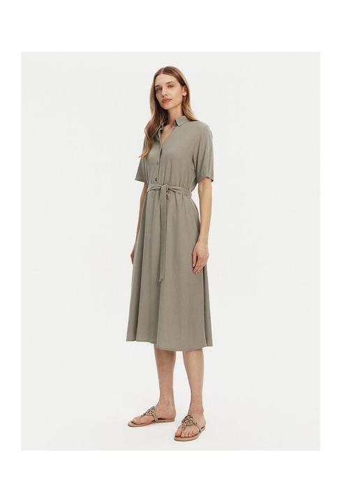 Női ruha, Jdy, 304913273, Viszkóz/Len, L INTL, Bézs, Bézs, S