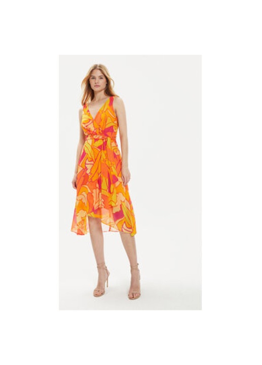 Дамска рокля, Joseph Ribkoff, 303880910, Полиестер, Оранжев, Оранжев