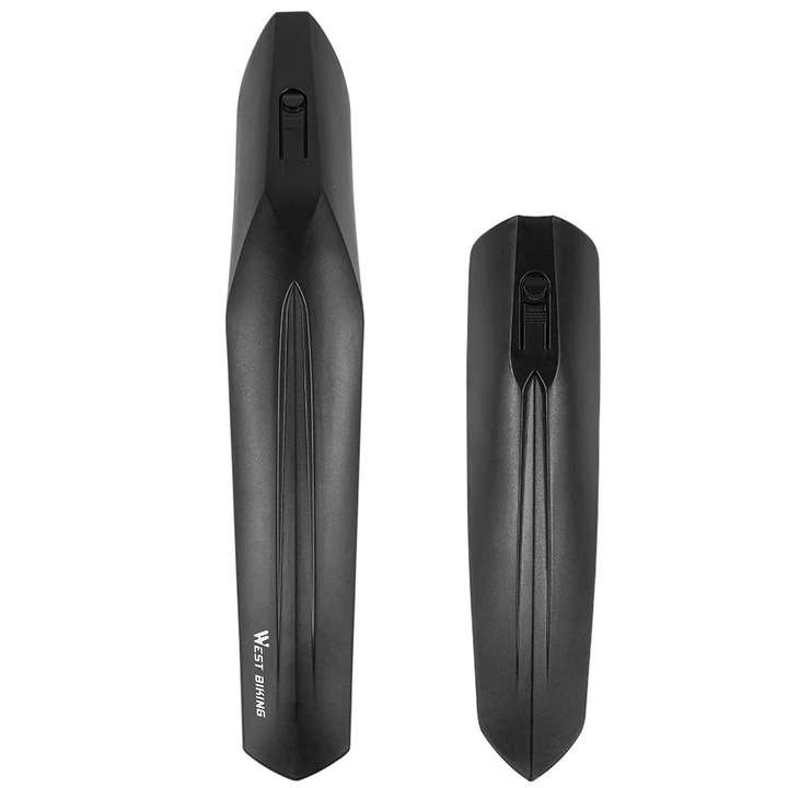 Set aparatori noroi bicicleta ZYBLSSBB negru 48x8x7cm