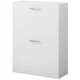 Dulap de pantofi alb modern pantofi rack loft dresser stil scandinav 60/24/80 cm Rebiko