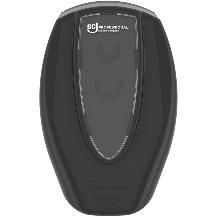 SCJP STOKO Refresh WC-ülőke tisztító spray adagoló patronos rendszerű felülettisztító patronhoz, manuális, 500ml, ABS műanyag, fekete/opálos