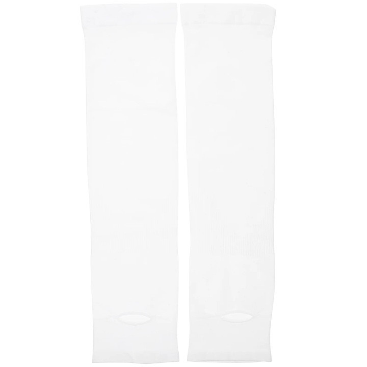 ZYBLSSBB, mansete pentru brate din nylon cu efect racoritor si protectie UV LSM959-BCS0385543, alb