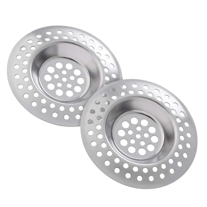 Цедки за мивка, Blythornix, Сифони за кухненска мивка, Кухненски цедки и аксесоари, 7.5 см, Неръждаема стомана