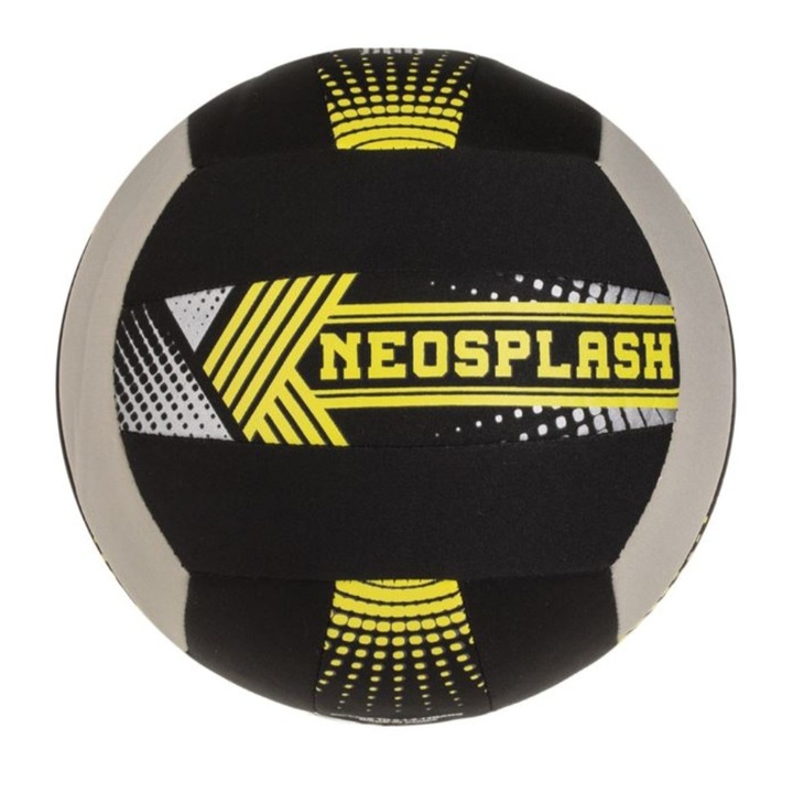 Minge de plaja, neopren, negru/gri/galben, Nr.5