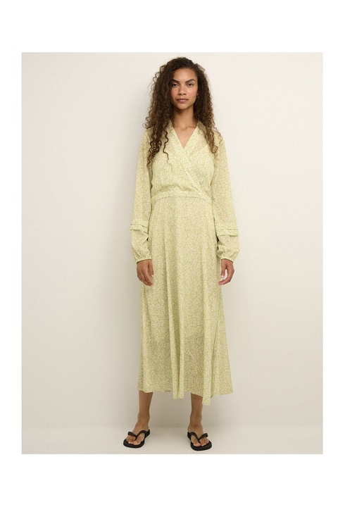 Női ruha, Karen By Simonsen, 302183562, Poliészter, Zöld, Zöld, 38