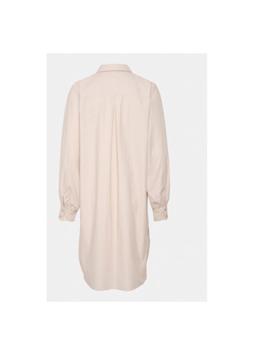 Дамска рокля, Karen By Simonsen, 303554163, Памук, Бежов, Бежов