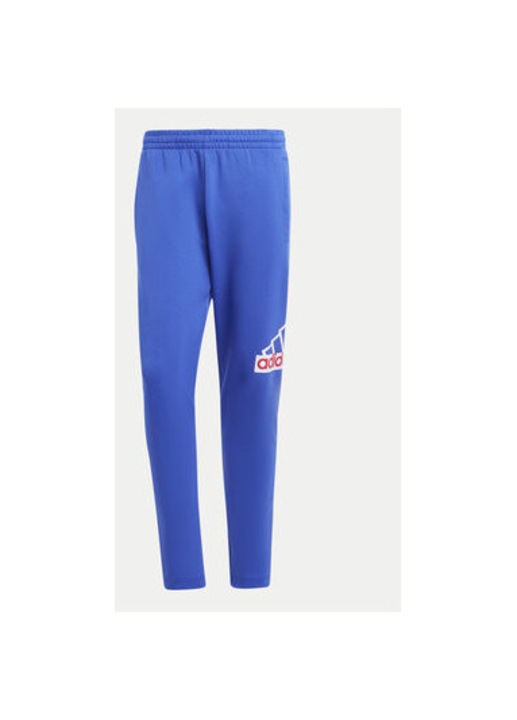 Pantaloni barbati, Adidas, 303552589, Bumbac/Poliester reciclat, Albastru, Albastru