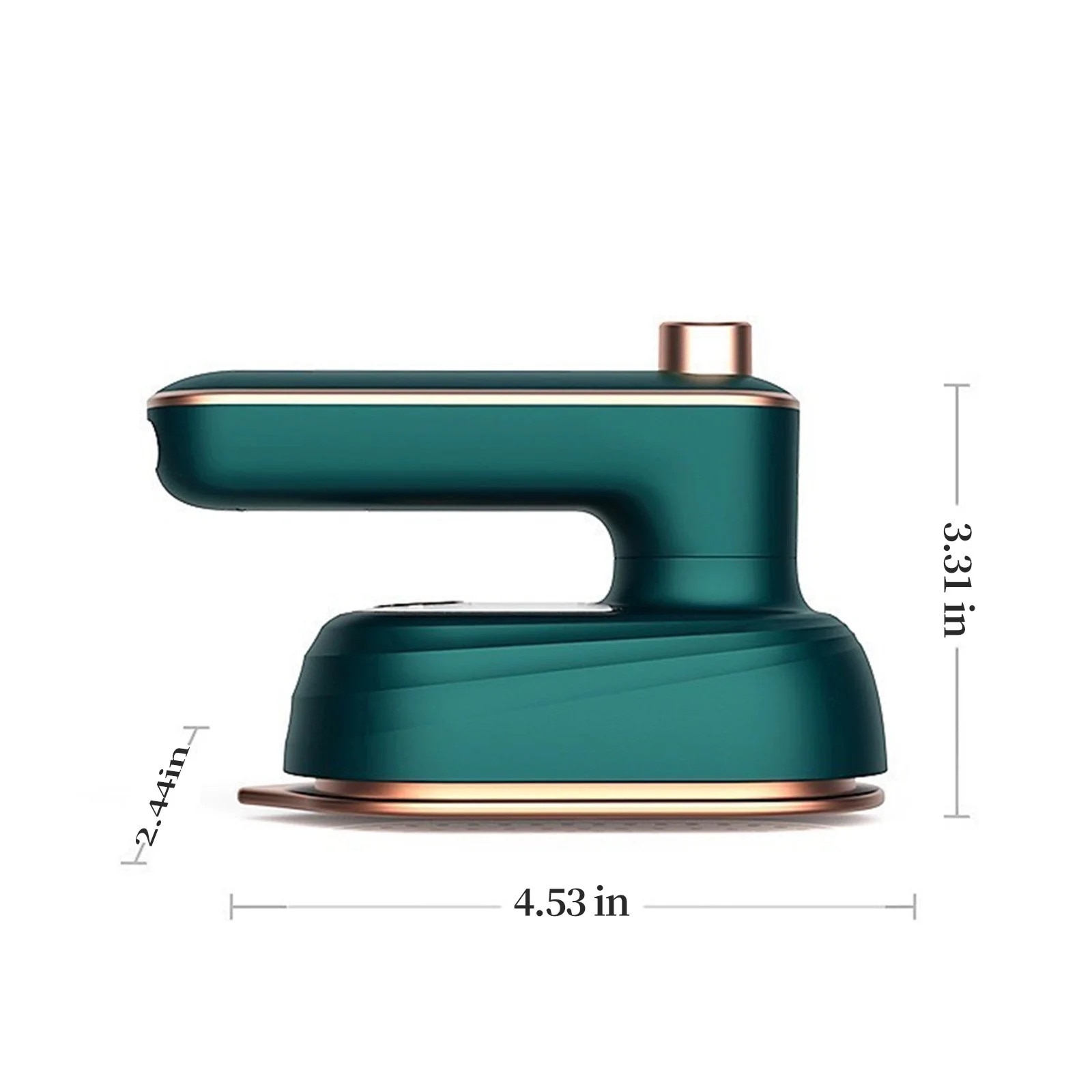 Fier de calcat portabil, mini, 2 in 1, abur, multicolor, 11.5x8.4x6.2cm