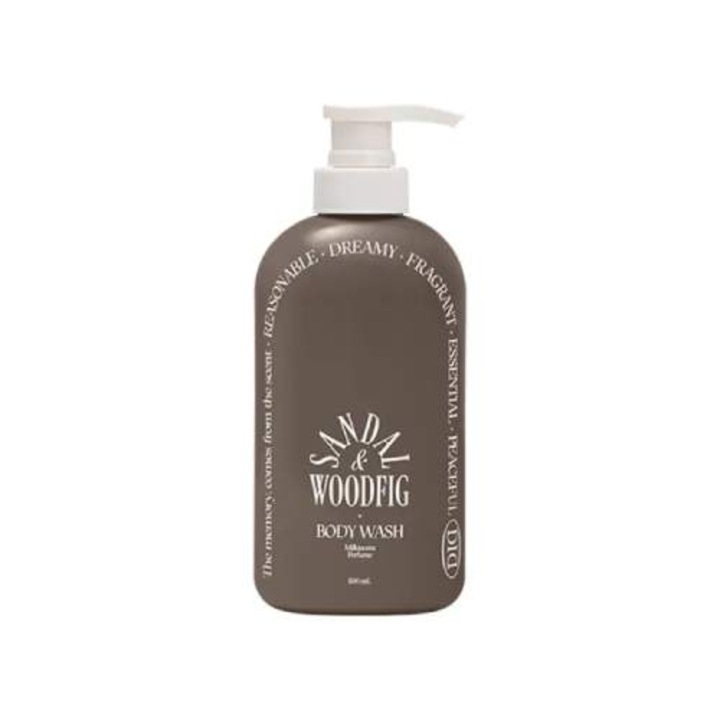 odiD hidratáló tusfürdő tejfehérjékkel #sandalwoodfig, 500ml