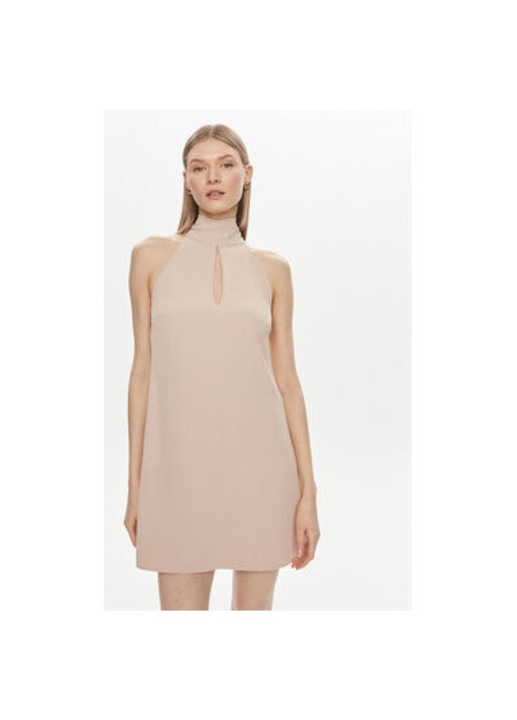 Női ruha, Kontatto, 304172779, Poliészter, Bézs, Bézs