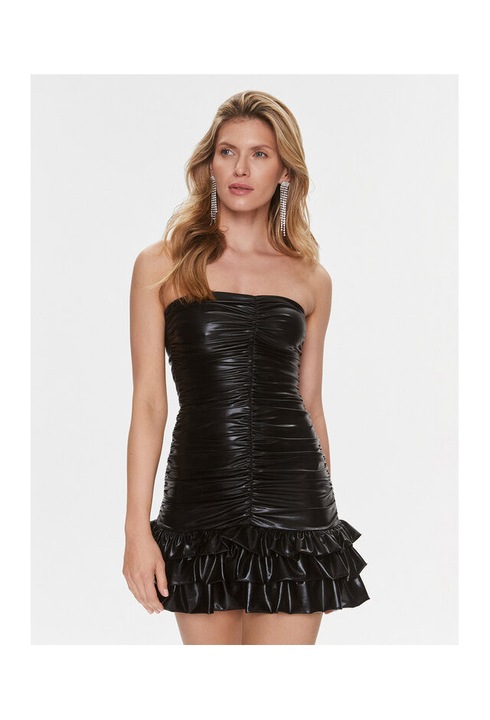 Női ruha, Kontatto, 303890919, Poliészter, Fekete, Fekete