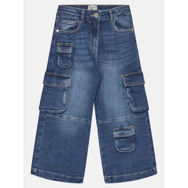 Lany farmer, Original Marines, 304645273, Pamut, Kek, Kék, 134 CM