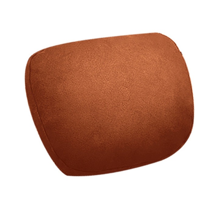 Възглавница за столче на кола QttvbTna, велур, кафяв