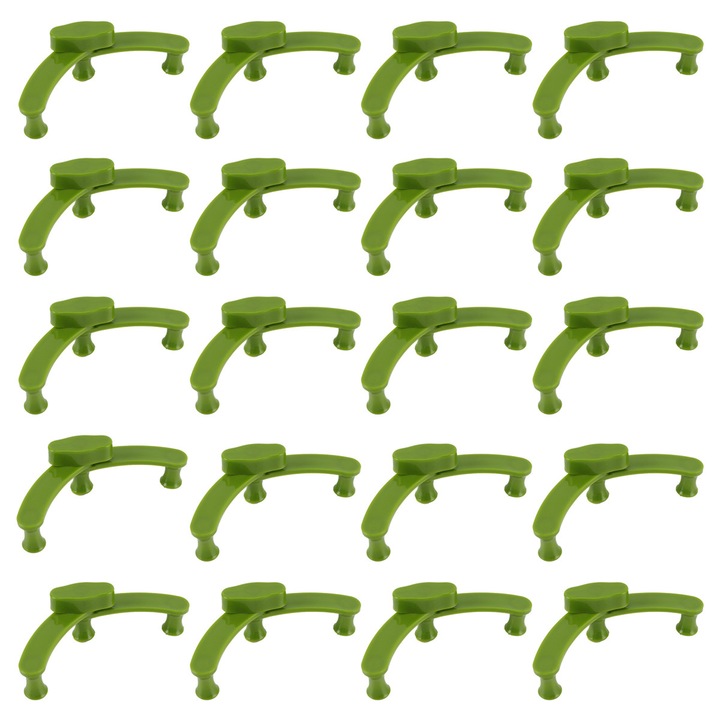 Accesoriu pentru Crestere a Ramurilor, AMRINUGL, Set de Cleme Reglabile pentru Plante, Material PP, pentru Gradini Exterioare