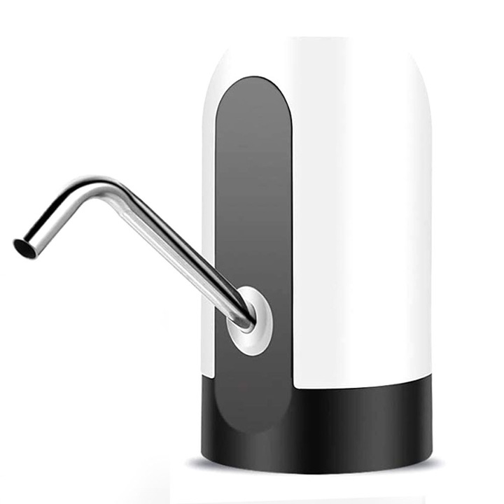 Dispenser apa electric, Ulisem, USB, compact, 1200mAh, pentru bidon