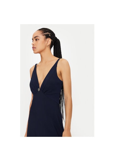 Női ruha, Rinascimento, 304725258, Poliészter, Kék, M