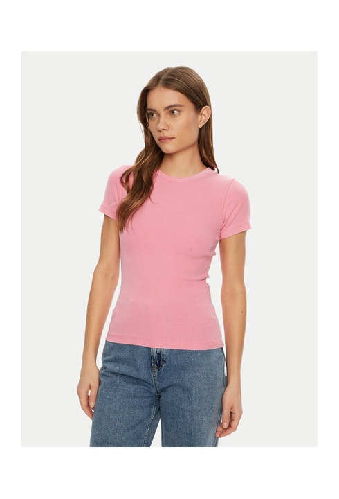 Tricou dama, Jjxx, 304703065, Bumbac, Roz, Roz