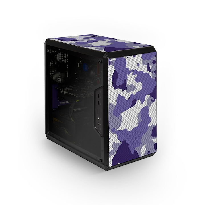 Настолен компютър Gaming BLEU JOUR Intel® Core™ i5-12400F 4.4GHz 18 MB Cache, GeForce RTX® 4060 8GB GDDR6, 16GB DDR5 5600MHz, 1TB SSD M.2, 2 цвята на външния вид, Win11P