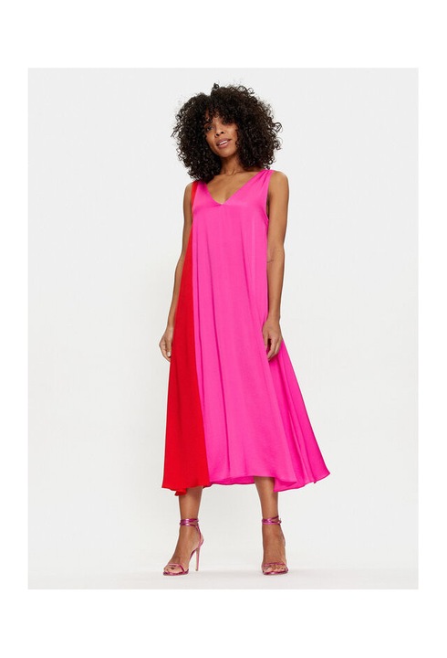 Noi ruha, Lola Casademunt By Maite, 304118135, Ujrahasznositott polieszter/Polieszter, Rozsaszin, Rózsaszín, XS