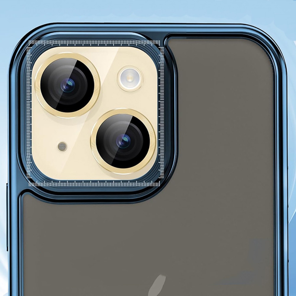 Husa Protectie Compatibila cu S+ Camera Glass Protector, Lito, iPhone 14 / iPhone 14 Plus - Yellow