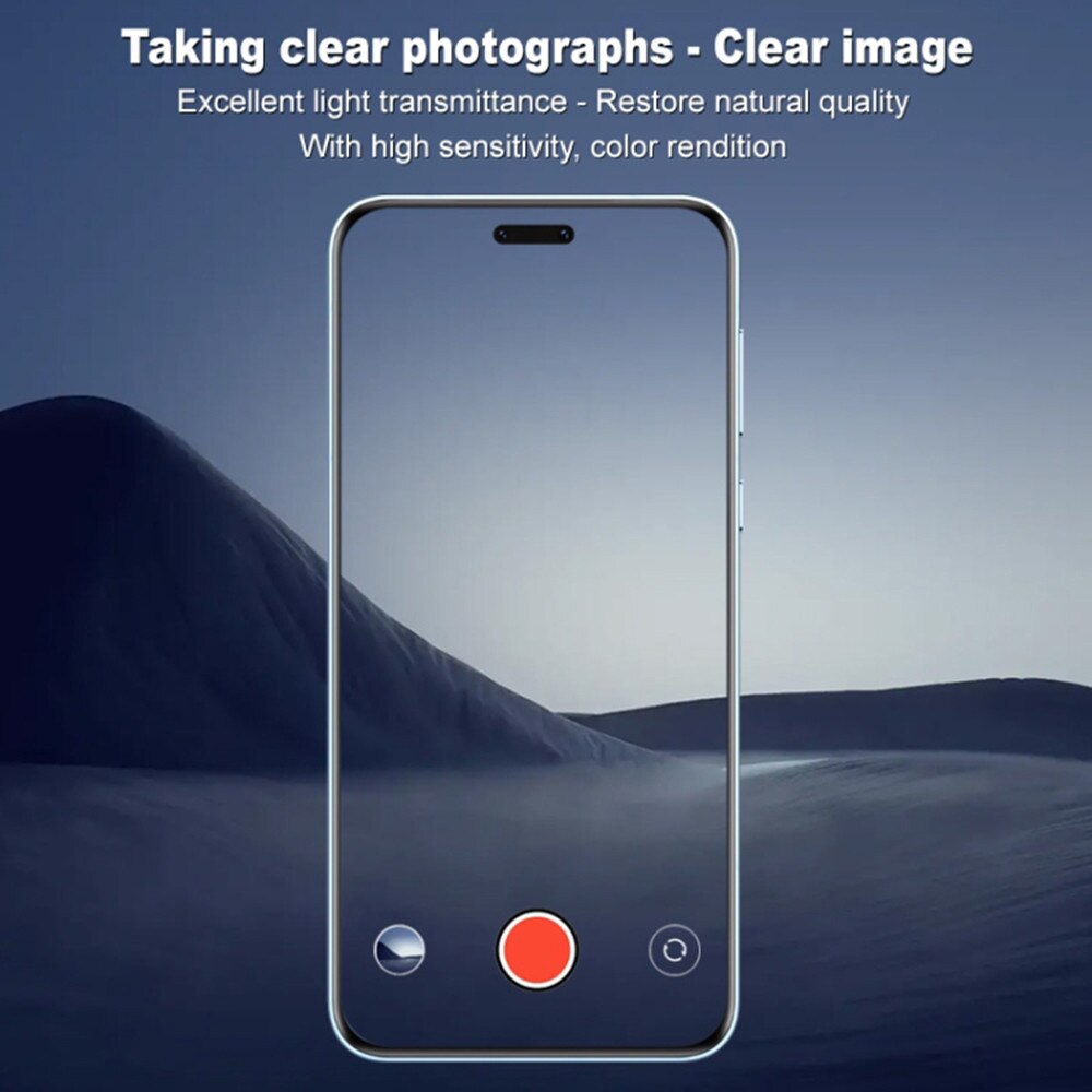 Folie Camera pentru Honor Magic7 Pro - Techsuit Full Camera Glass - Black